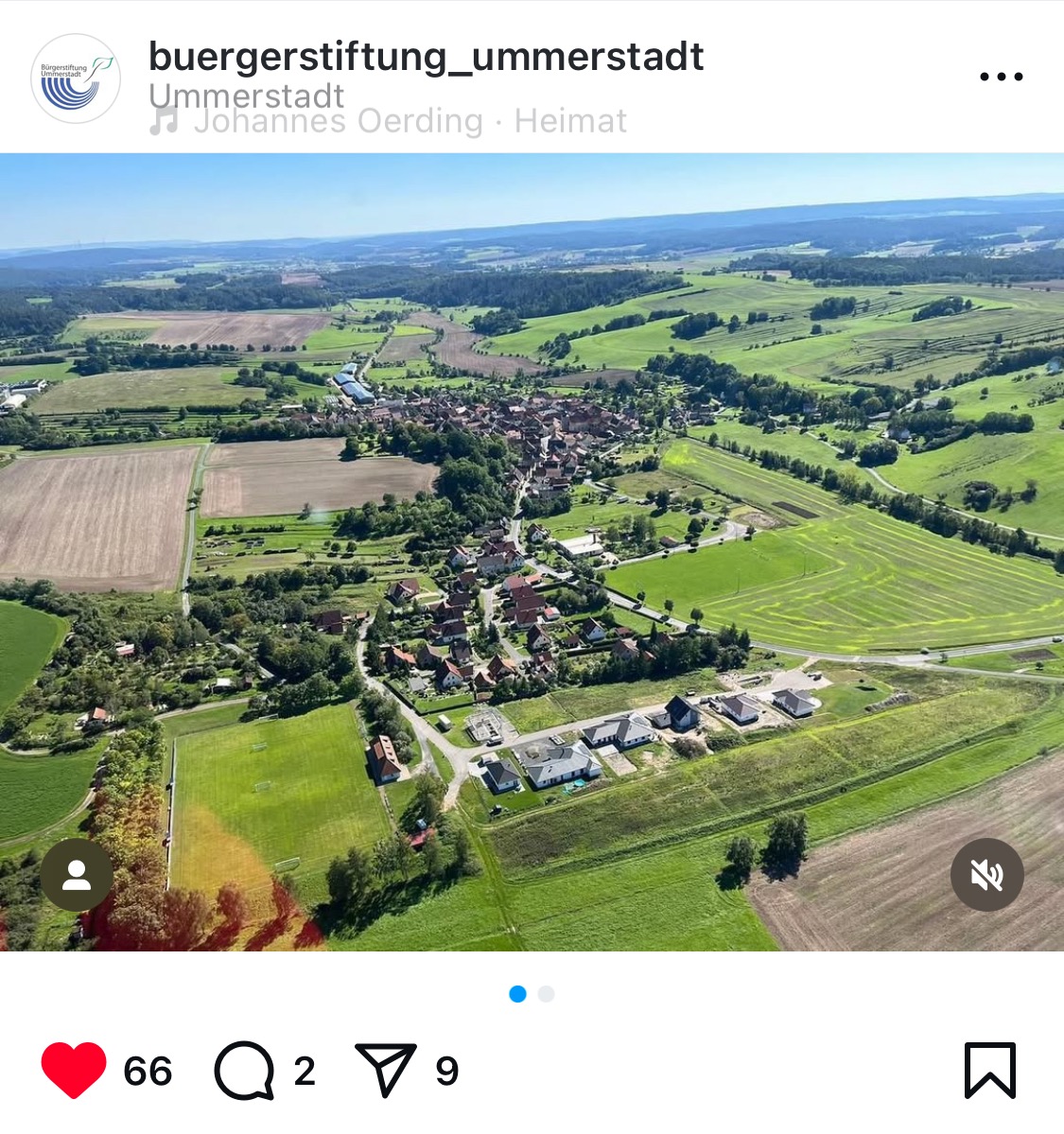 Read more about the article Die Bürgerstiftung Ummerstadt auf Instagram