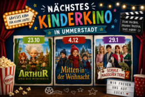 Mehr über den Artikel erfahren Drei Filme, drei Termine – das Kinderkino geht weiter!
